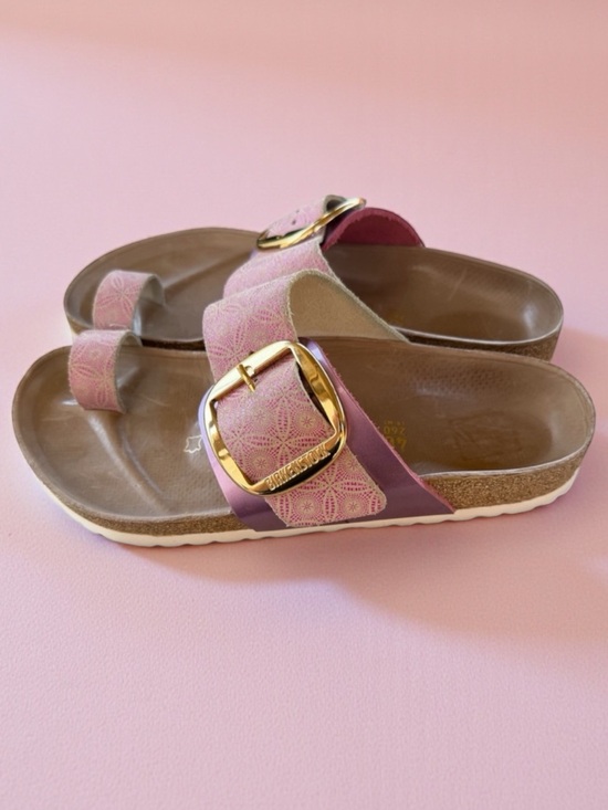Birkenstock Shoes - Birkenstock Big Buckle Miramar Mule Sandal